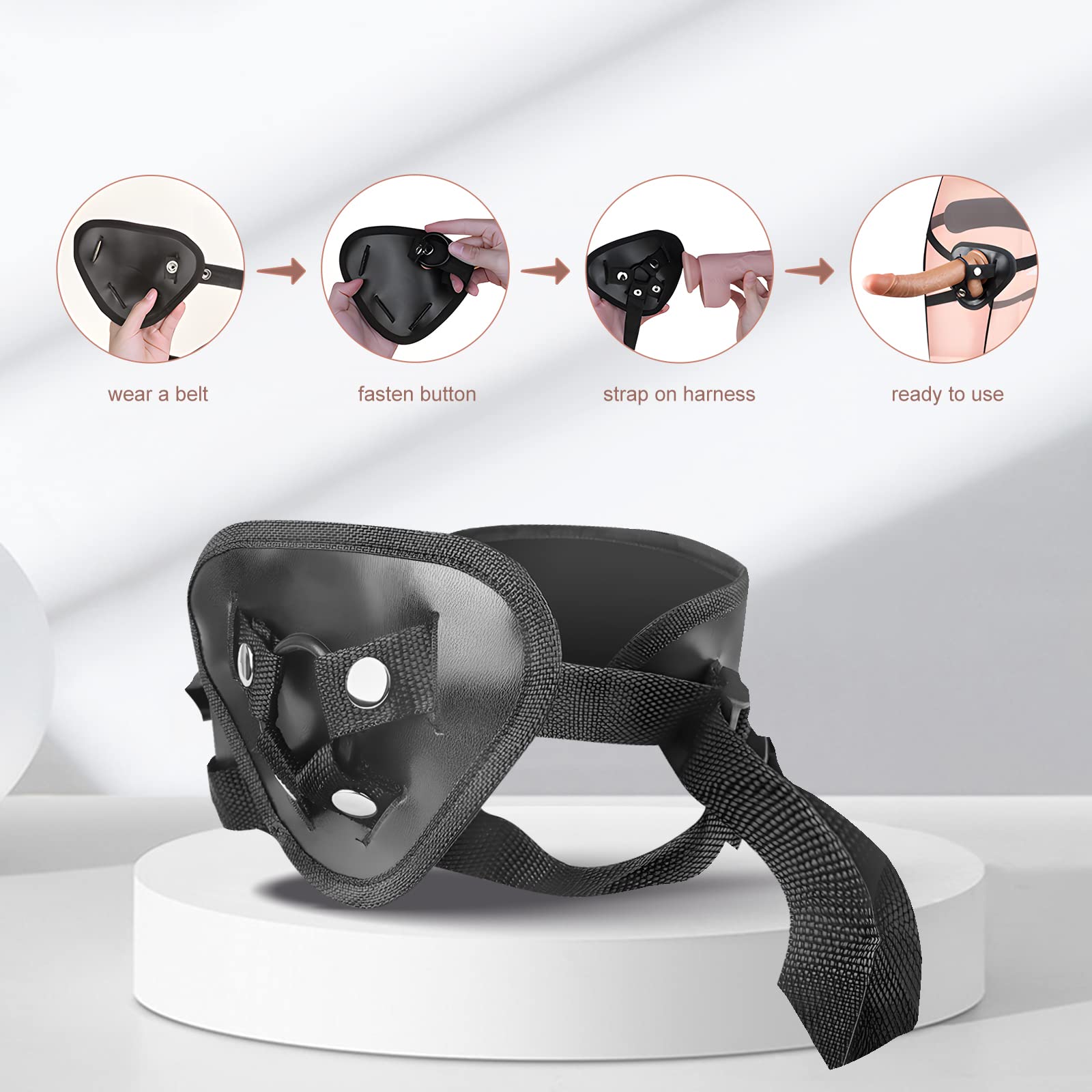 ❤️نسخة طبق الأصل واقعية من ديلدو 1:1