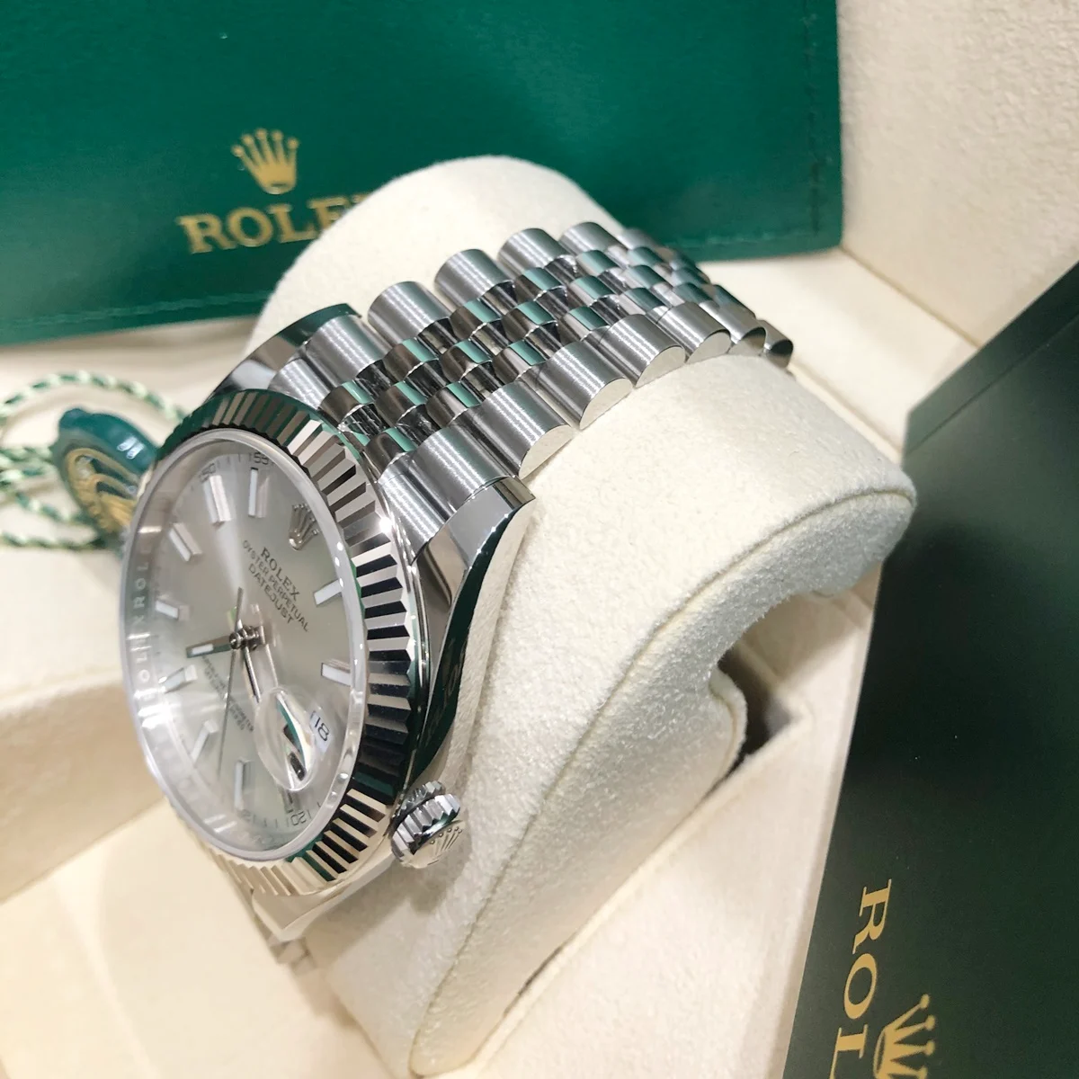 ⌚️ساعة فاخرة - ألماس/ذهب خالص ⚜️قلادة ألماس مصنوعة بشكل احترافي