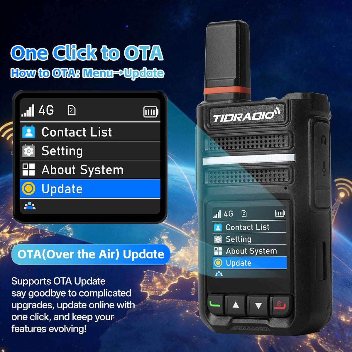 جهاز لاسلكي TD-G18 عالمي بتقنية LTE غير محدود المدى مع شريحة SIM